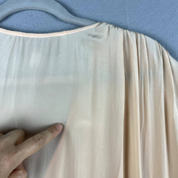 Rory Beca Silk Romper Womens Small Colorblock V-Neck Relaxed Bright - Picture 16 of 16